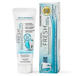 LIVFRESH Arctic Peppermint Gel Toothpaste