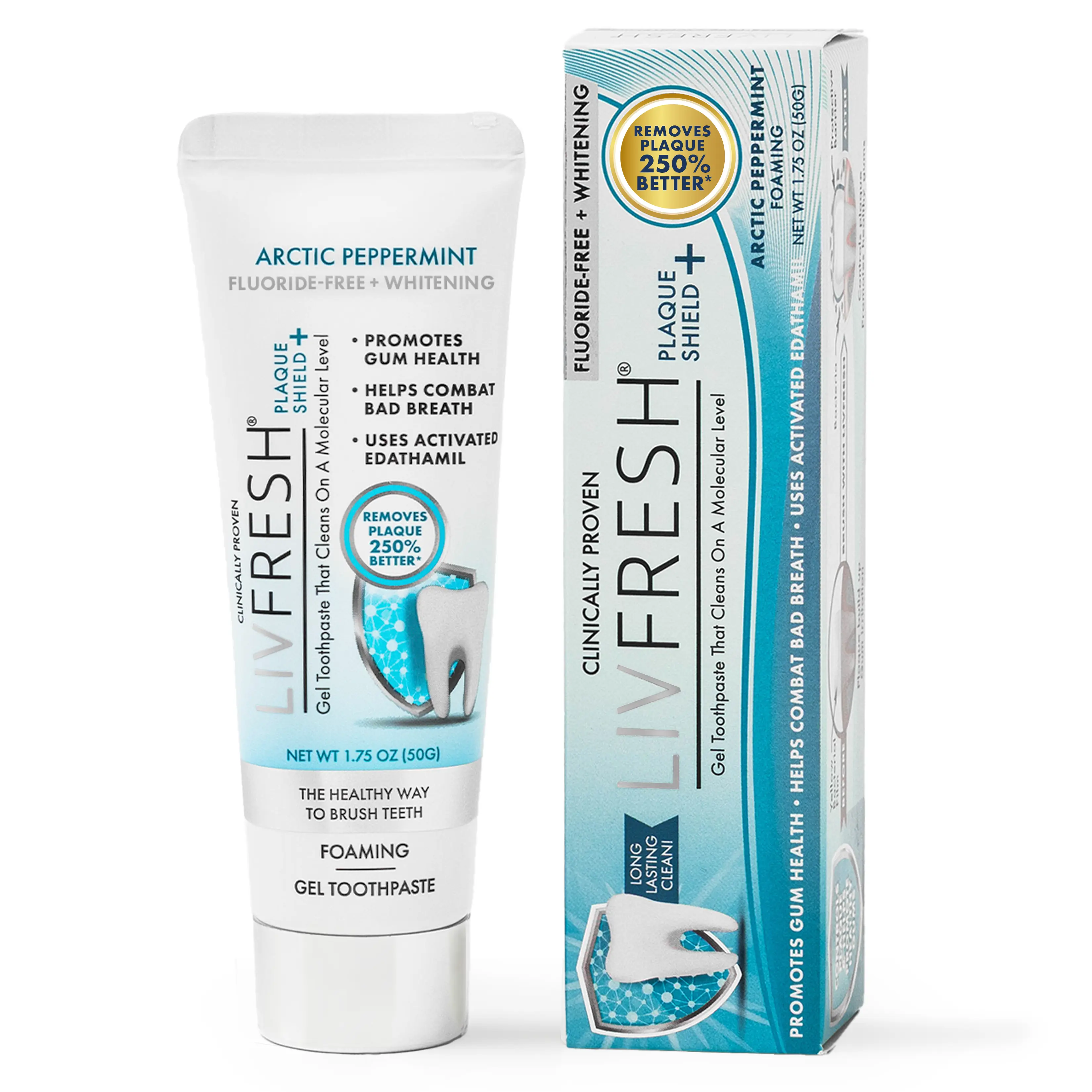 LIVFRESH Arctic Peppermint Gel Toothpaste LIVFRESH Arctic Peppermint Gel Toothpaste