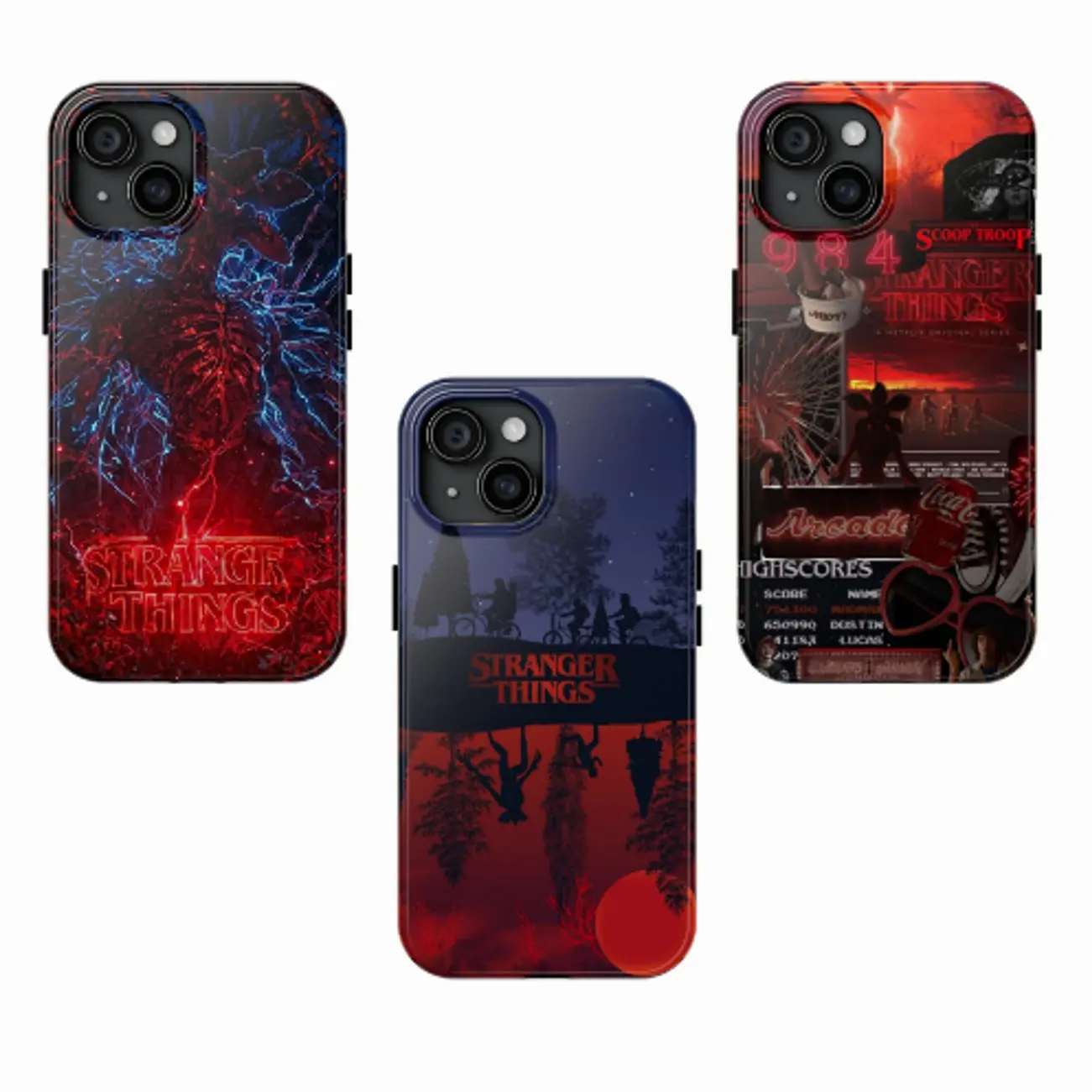 Strangerr Thiings S5 Tough Phone Case Command Cover for iPhone 17 16 15 14 13 12 11 For Fan Movie Merch Christmas Gift For Her/Him VQS
