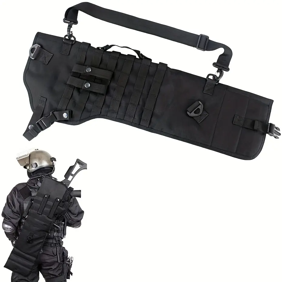 Tactical Shotgun Rifle Sheath Holster with Molle Sling Bag - Heavy-Duty ...