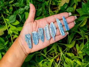 Blue Kyanite Blades, Healing Kyanite Crystal, Natural Blue Stones, Energy Healing Kyanite Stones, Crystal Collection