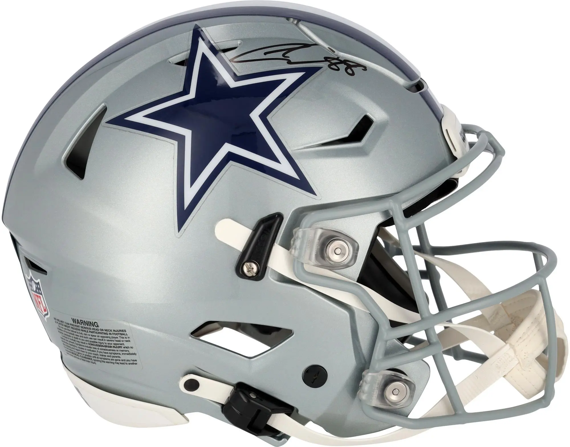 CeeDee Lamb Dallas Cowboys Autographed Riddell Speed Flex Authentic Helmet - Fanatics Authentic Certified