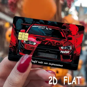 Ultra-Thin Credit Card Skin Set, Durable Vinyl Sticker, Waterproof Scratch-Resistant Anti-Slip, Personalized Bank Card Protection, Sticker Pack