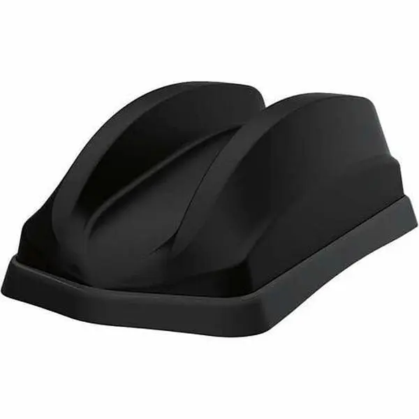 Panorama GP-IN2680 Sharkfin MIMO Antenna - 7-in-1, 4x4 4G/5G, 2x2 Wi-Fi, GPS, SMA Connector, Thread Mount, Black, 5m (16ft)