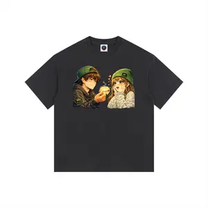 Vintage Washed Oversized Cotton T-Shirt