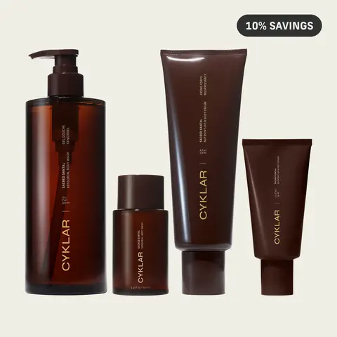Sacred Santal Travel & Full Size Home & Getaway Body Care Set