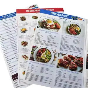 Mediterranean Diet Food List - 3-Count Mediterranean Ingredient Meal Plan, Lunch, Break fast Recipes for Easy Chart Brochure Cookbook Healthy Living