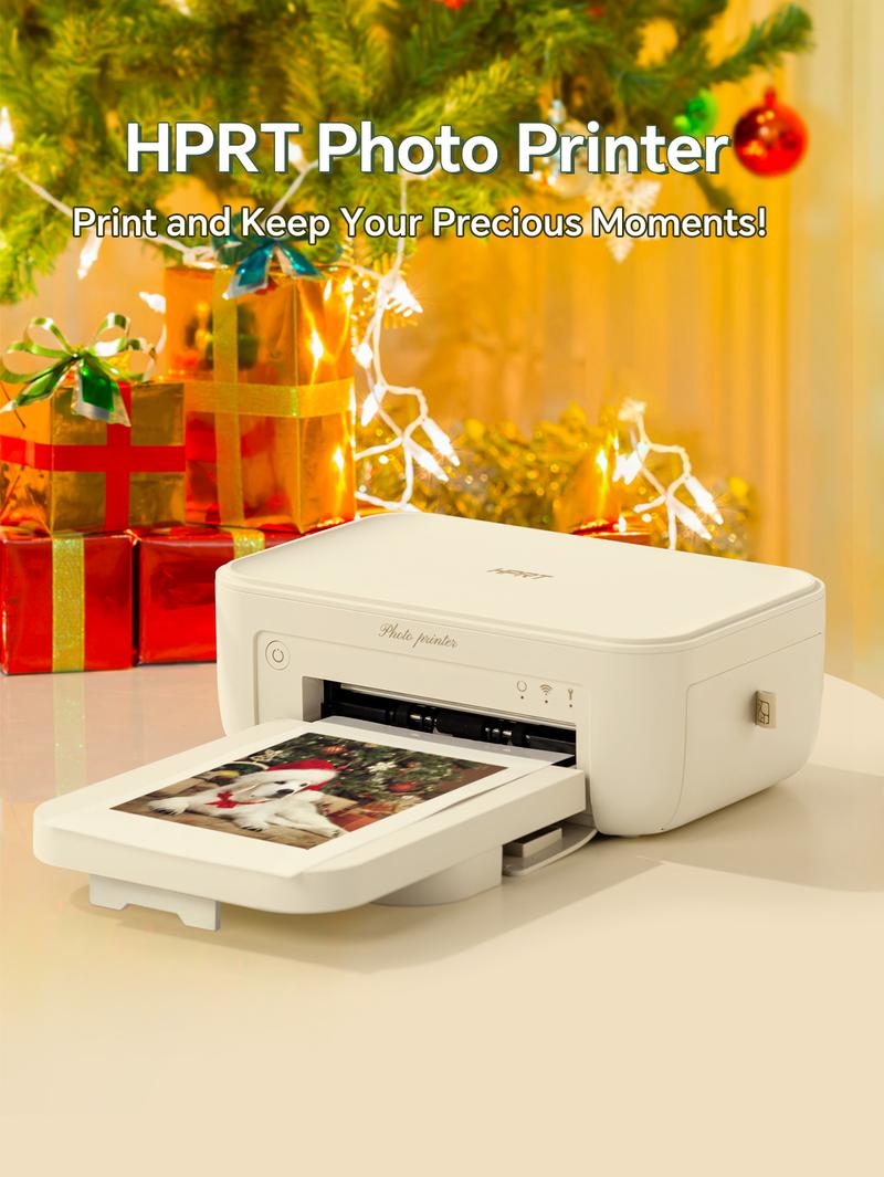 4x6 Wireless Photo Printer for Kids - Instant Prints with 4PASS Technology & AR Video Feature, Portable & Compact, Perfect for Scrapbooking, Baby Shower Gifts, Parties, and Journals
