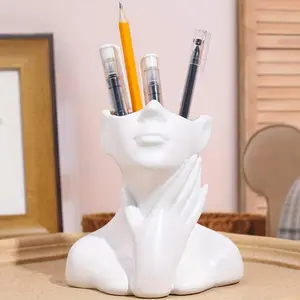 Artistic Pen Holder Nordic Home Decor, Luxury Minimalist Design, High-End Artistic Style, Perfect for Modern Living Spaces
