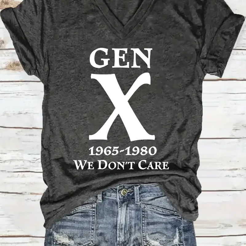 Women's Summer Casual Loose-Fitting V Neck Short Sleeve T-Shirt, Womenswear, Trendy Tee, Comfortable Breathable Fabric, Perfect for Daily Wear, S-XXL, Streetwear, Casual T Shirts