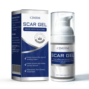 CJMJIM Advanced Silicone Scar Removal Gel, Lightweight, Fast-Absorbing, Flattens and Fades Surgical, C-Section Scars (30g) - Beauty & Personal Care Bath & Body Care Solution