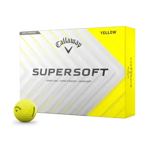 Callaway Golf Supersoft Yellow Golf Balls