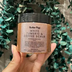 Coffee & White Tumeric Sugar Scrub natural skincare Coffee & White Tumeric Sugar Scrub natural skincare