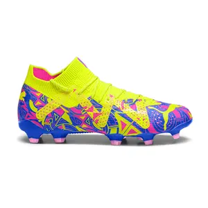 PUMA Mens Future Ultimate Energy Firm GroundArtitficial Ground Soccer Cleats Cleated, Firm Ground - Blue, Yellow