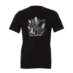Jersey Devil Cryptid Ringspun Cotton Short Sleeve T-Shirt