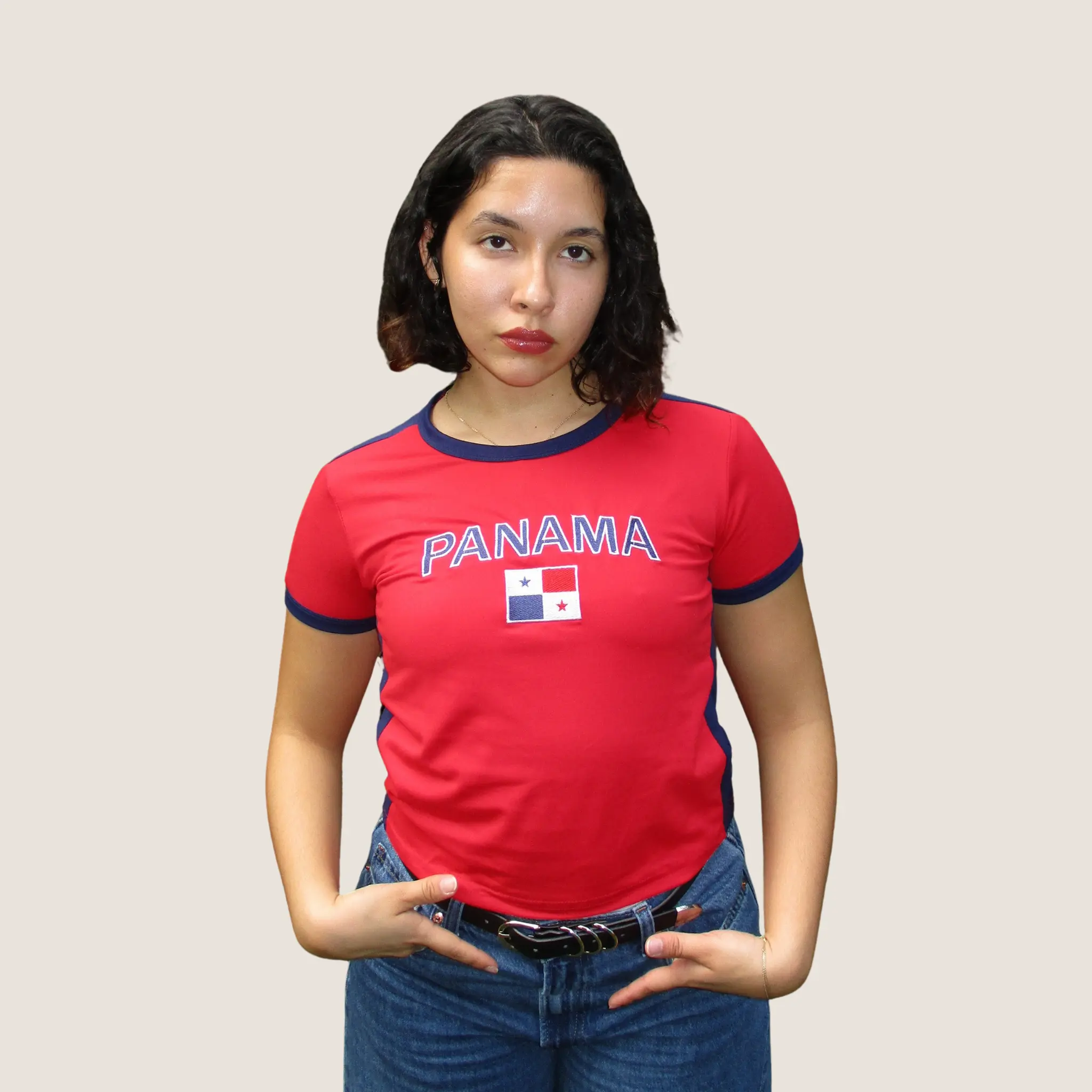 Panama Y2K Top, Panama Womens Slim Fit Summer Top