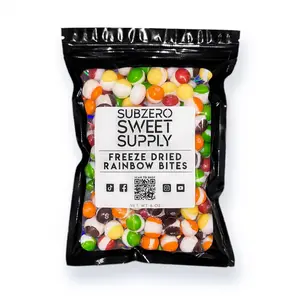 Freeze Dried Rainbow Bites, Freeze Dried Candy, Chewy Fruit Candy, Sweet Snacks, Treats Sugar Strawberry