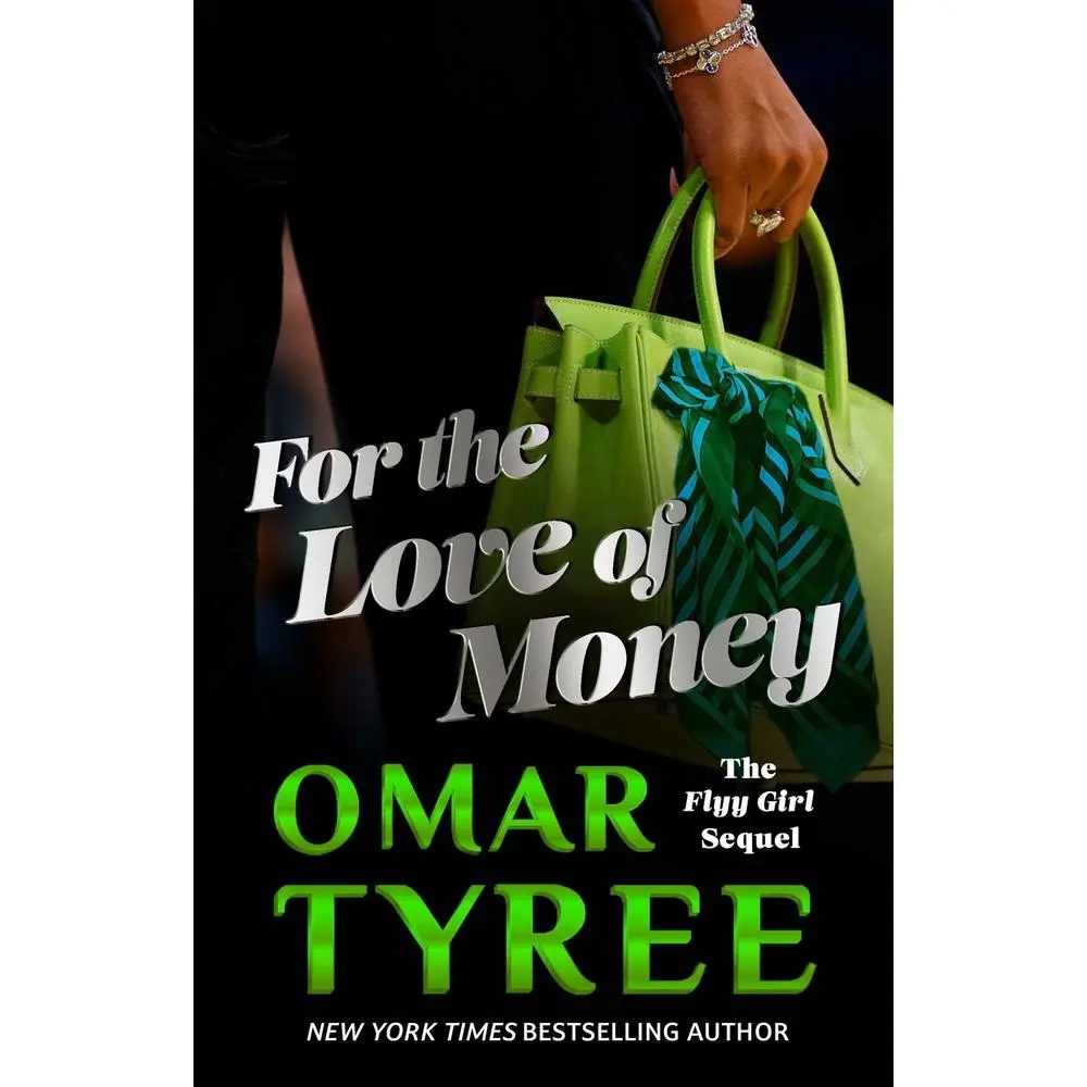 Used Literature Book - For the Love of Money by Omar Tyree, Softcover English Best Selling Novels, 0.9lb Flyy Girl Sequel, New York Times Bestseller, Atria Books, Good Inspiring Urban Fiction Fan Read