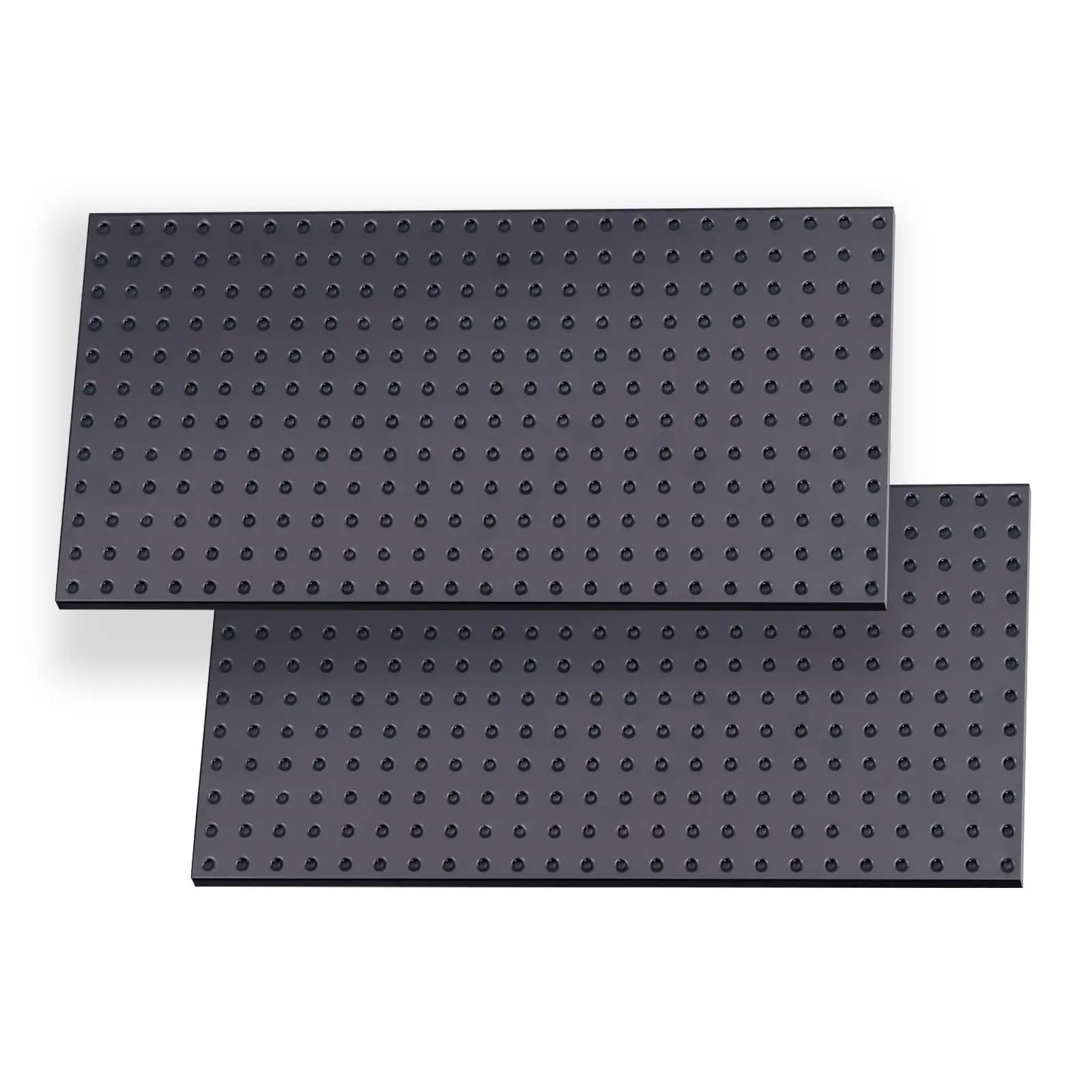 Garvee 2 PCS Peg Board, 12"x24" Metal Pegboard Panels, Wall Mounted Peg Board Panels, Pegboard Panel for Garage, Workbench, Craft Room