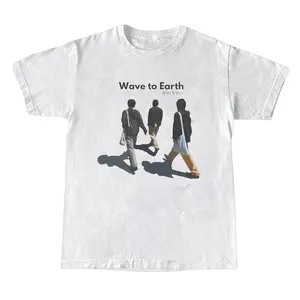 Vintage Wave To Earth 90s Graphic Tee, Trendy Indie Band Shortsleeve, basic tops, Fabric Cotton, Women's Top, Menswear Top, Gifs for Men and Women, Streetwear, Unisex Comfort Cotton