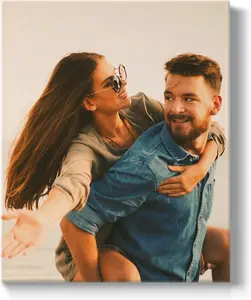 Personalized Custom Canvas Prints: Photo On Canvas Transform Your Photos into Stunning Framed Wall Art Digitally Printed Photo To Canvas Ideal for Home Decor Gifts Keepsakes