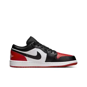 Jordan 1 Low Bred Toe 2.0 Basketball Shoes