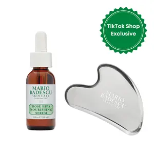 Gua Sha + Rosehips Nourishing Serum TikTok Shop Exclusive Bundle