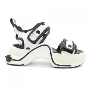 Pre-owned Louis Vuitton Rubber Small Leather Goods LV Archlight Sandals