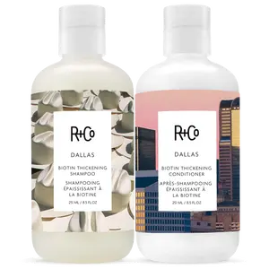 DALLAS Biotin Thickening Shampoo + Conditioner Set
