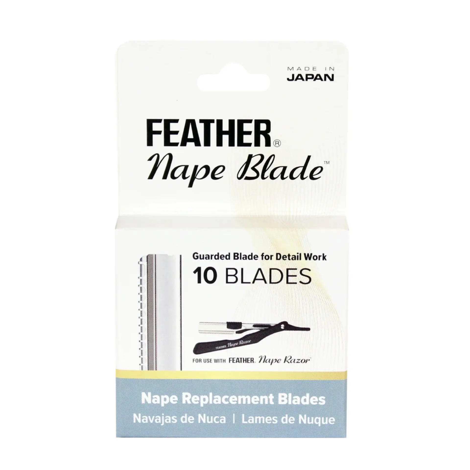 Feather Nape and Body Razor Blades