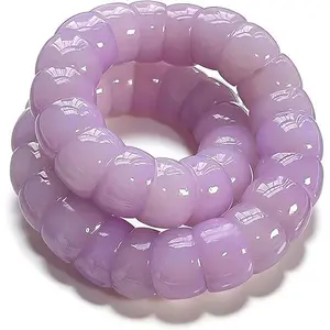 Virelyn B Fidget Bracelet Natural Bodhi Seeds Beaded Bracelets Zen Fidget Stretch Bracelets Alleviate Anxiety Stress Protection Healing Bodhi Jewelry Gifts for Women Men