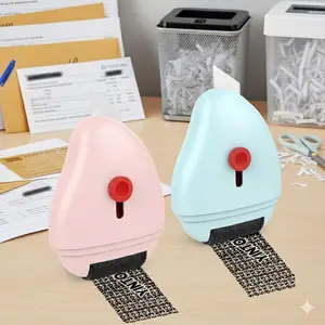 Reusable Privacy Stamp Roller: Confidential Shredding Tool for Mail Boxes & Documents, Anti-Snoop Ink Roller, Durable Design for Multi-Scenario Data Protection.