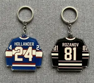 Heated Rivalry Shane And ILya Acrylic Keychain, Hollanov Inspired Acrylic Keychains, Hockey Jersey Bag Charms, Team Rozano Keychain