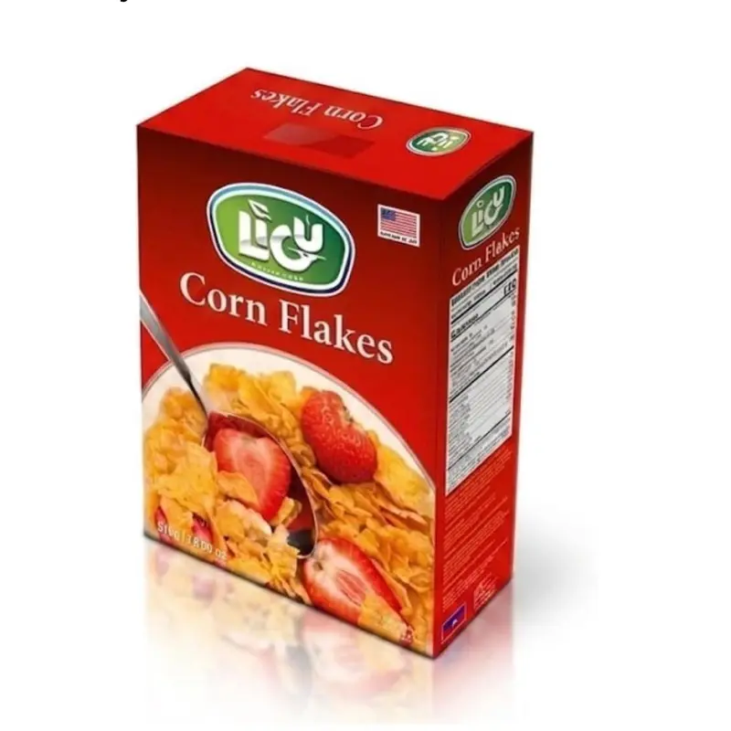 Ligou Original Haitian Cornflakes, Authentic Caribbean Crunchy Golden Breakfast Cereal