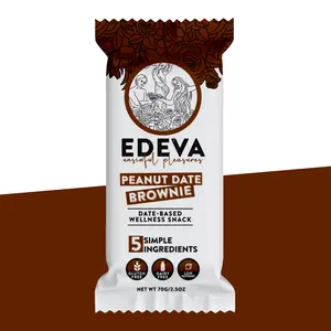 Peanut Date Brownie - Pack of 12