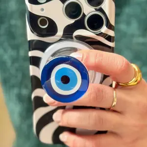 Evil Eye MagSafe Grip – Handmade Magnetic Phone, iPad & Kindle Accessory Gift for Her