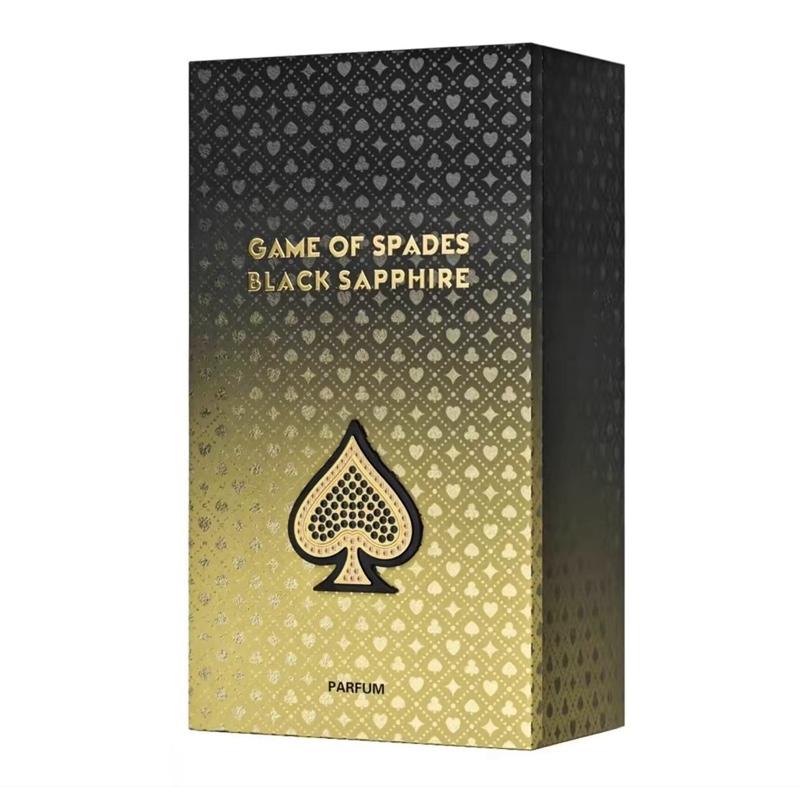Jo Milano Parfum Spray Game of Spades Black Sapphire Paris 3.0 oz 90 ml Authenticity Guaranteed