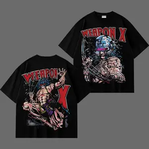 Weapon X Vintage Graphic T-Shirt, Retro Mutant Claw Warrior Tee, 90s Comic Style Streetwear, Classic Cotton Oversized Shirt, Dark Superhero Fan Apparel, Unisex Urban Outfit, Gift for Comic Lovers, Bold Action Graphic Tee for Men and Women