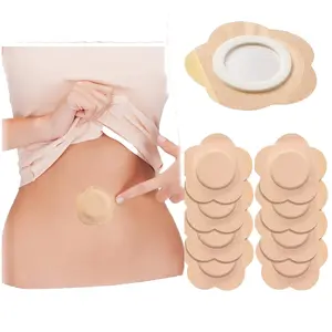 20PCS Castor Oil Pack Wrap Belly button sticker,Cotton Castor OilPatchs,disposable,Castor Oil Packs,Massage Oilpack,Stick itanywhere you want Heat Compress Warm Compress Heat Pad Body Care Body Care Cosmetic  Skin Repair