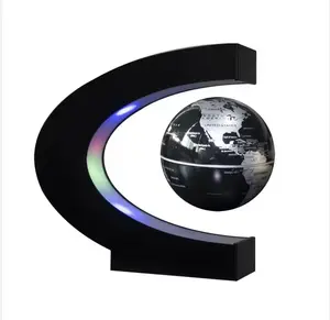 World Earth Map Rotating Globe Magnetic Floating Globe Magnetic Levitating Globe for Desk Decor Education Geography