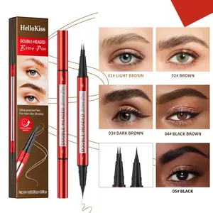 Dual-Ended Brow Pencil & Blending Tool | All-Day Waterproof Formula for Flawless Feathered Brows, Easy to Use for Beginners.Dual-Ended Brow Pencil & Blending Tool | All-Day Waterproof Formula for Flawless Feathered Brows, Easy to Use for Beginners.