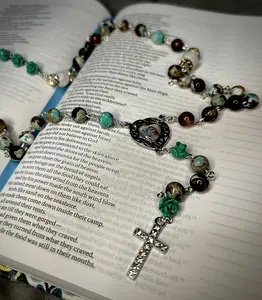 Stone Beaded Personal Rosary