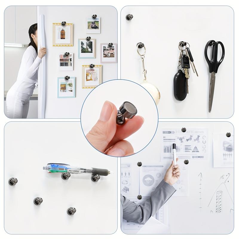 18 Color Transparent Magnetic Magnets, Magnetic Nail Art Magnets for Office Whiteboard, Fridge, Notes & Photos Decor, Durable Iron Magnet 18 Color Transparent Magnetic Magnets, Magnetic Nail Art Magnets for Office Whiteboard, Fridge, Notes & Photos Decor, Durable Iron Magnet
