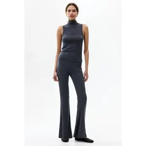 H&M Flared jersey trousers