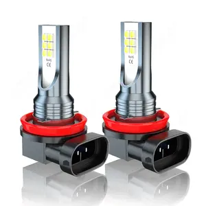 For Ford Fusion 2006 2007 2008 2009 2010 2011 2012 2013 2014 2015 2016  2X LED Fog Light Bulbs H8 H11 Fog Light Bulb White