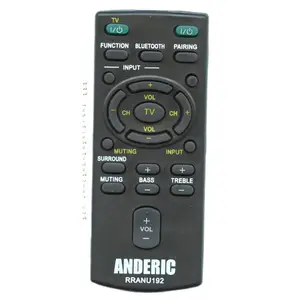 Anderic RRANU192 Replacement Remote Control for Sony Sound Bar | RM-ANU192, RM-ANU160, RMT-AH101U, RM-ANU191, RM-ANU159