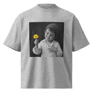 Samādhi Collections ∞ Unisex organic oversized high neck t-shirt