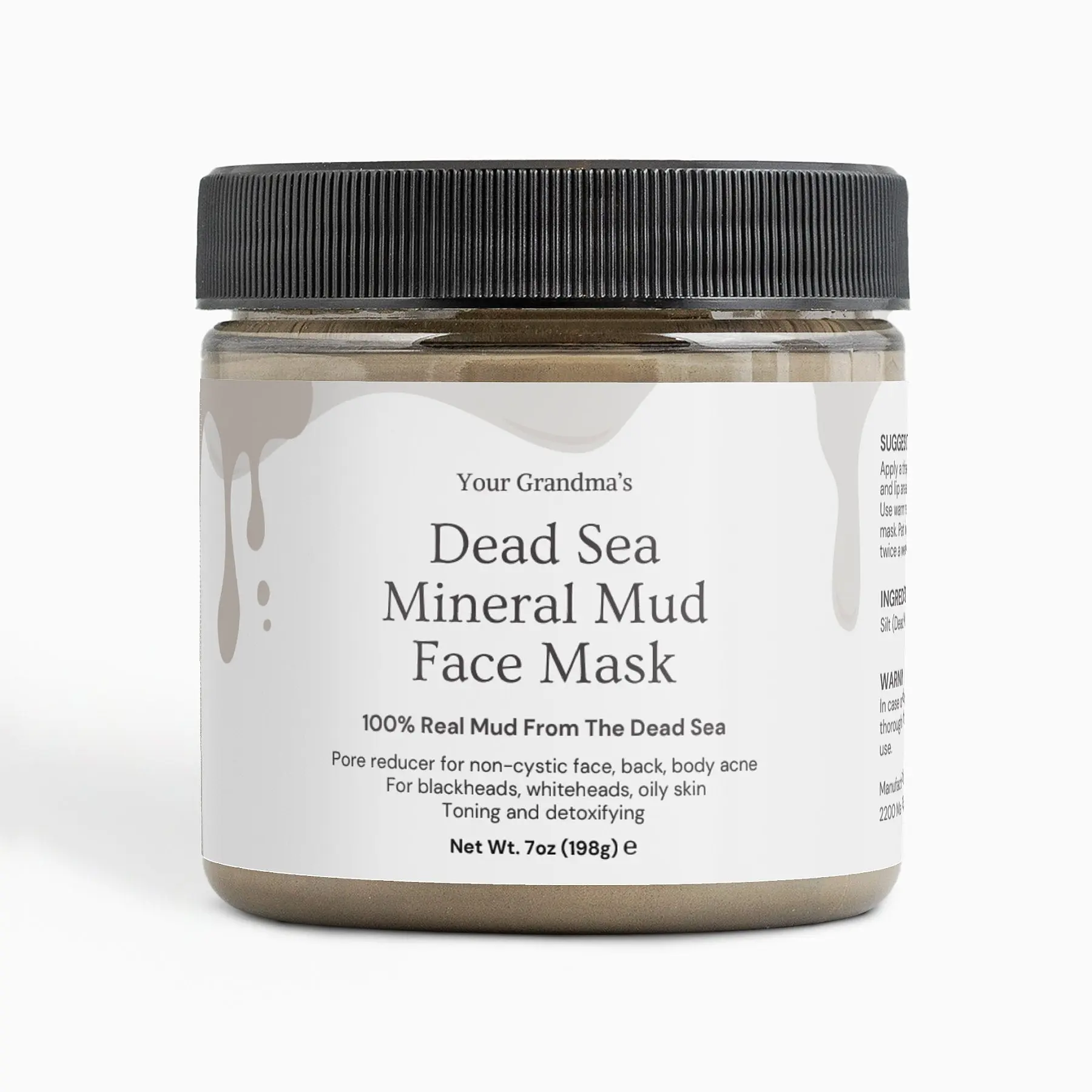 Dead Sea Mineral Mud: Face Mask