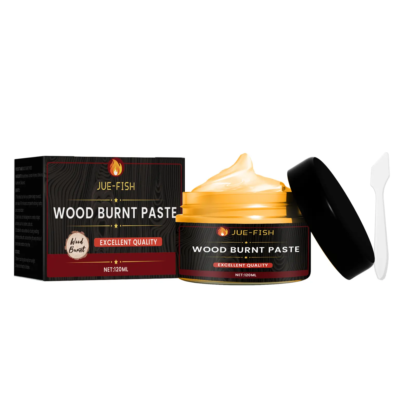 Wood Burning Paste Camping Outdoor Wood Fabric Fire Starter DIY Wood Burning Paste