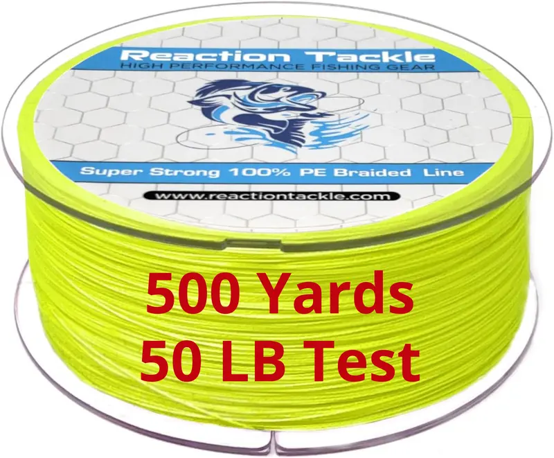 Braided Fishing Line - 150 Yards - 50 Lb Test - High Visibility Yellow - TikTok Shop Braided Fishing Line - 150 Yards - 50 Lb Test - High Visibility Yellow - TikTok Shop